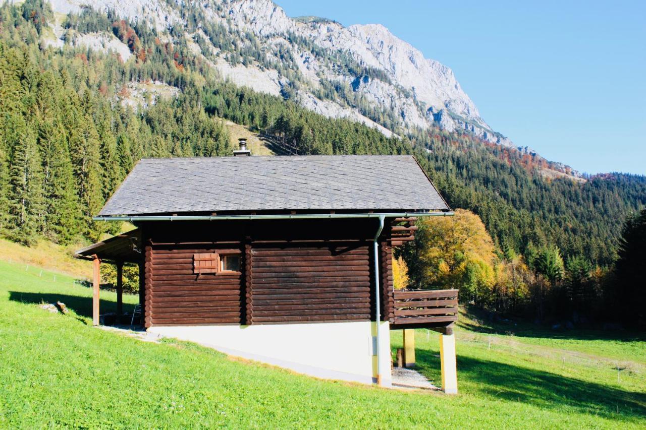 Blockhütte Radmer Villa Radmer an der Hasel Exteriör bild